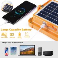 Lámpara De Camping Recargable USB Con Reflector LED Luz De Fosa Solar Portátil Para Exteriores Y Nocturna - details 4