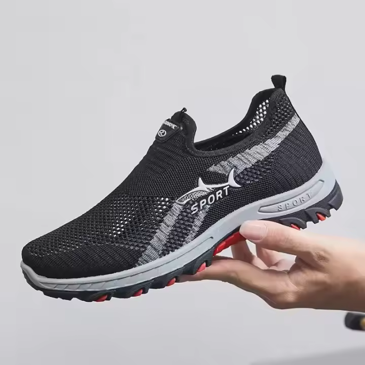 Zapatos De Verano Para Hombre 2025 Ligeros Y Cómodos Zapatillas Casuales Con Suela Suave Y Transpirable Envío Gratis - 1