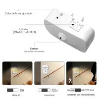 Lámpara Nocturna LED Con Sensor De Movimiento EU Plug Para Decoración De Habitaciones De Niños Pasillo Escaleras WC Lámpara Nocturna Para El Lado Del Cama - details 14