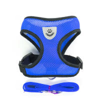 Correa De Ajuste Para Gatos Y Perros Pequeños Conjunto De Arnes Respirable Para Caminar Al Aire Libre Vestido Para Bulldog Francés Chihuahua Pug Con Reflectores Todas Las Estaciones - details 7