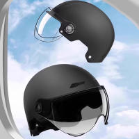 Casco De Motocicleta Retro Clásico Para Hombres Y Mujeres Ultraligero Medio Casco Ciclismo MTB Bicicleta Bicicleta De Carril - details 2