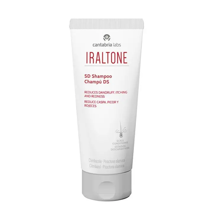 IRALTONE Champú DS 200ml - Champú Anticaspa y Regulador de Secreción Sebácea - 1