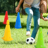 5pcs Barriles De Señalización Perforados De 32CM Conos De Barricada Para Entrenamiento De Fútbol Y Baloncesto Material PVC - details 0
