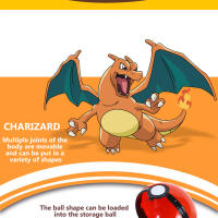 Figura De Anime Pokémon Pikachu Y Poké Ball Dual Morfología Muñeco De Snorlax Modelo De Pelota Para Niños Juguetes De Coleccionista - details 8