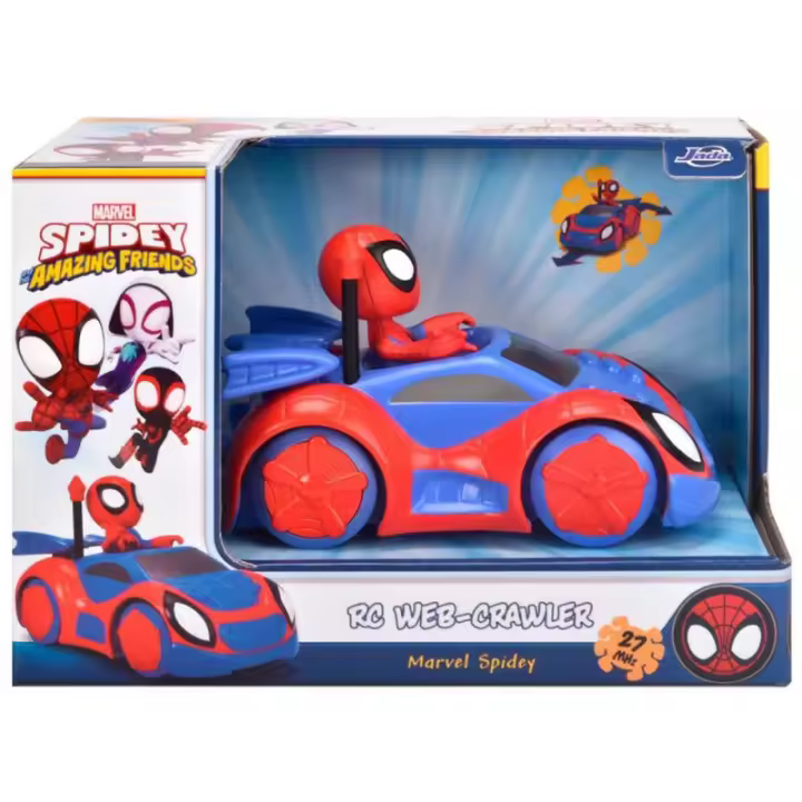 Spidey And His Amazing Friends Radio Control Web Crawler (Simba 203223000) - 1
