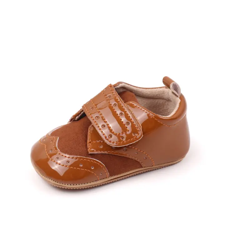 Zapatos Para Bebés De Calidad Alta Con Suela Antideslizante PU Suave Estilo Primavera Otoño Para Niños Y Niñas Recién Nacidos Moda 2024 BMB3234 - 1