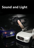 Nueva Audi A6 De 1:24 En Escala Modelo De Aleación Vehículo Miniatura Con Sonido Y Luz Coleccionable Para Niños Regalo De Cumpleaños - details 5