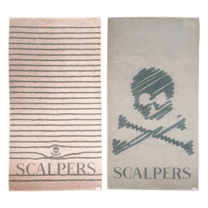 Scalpers Home Conjunto de 2 Toallas 90x180cm 100% Algodón 500GSM - Suavidad y Absorción Garantizadas - 1
