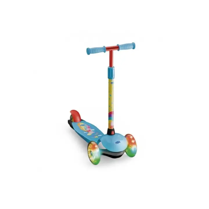 PATINETE 3 RUEDAS PEPPA PIG LUCES LED - 1