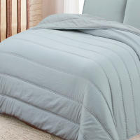 Vivid Torral - Edredón Borrego Trafalgar Gris Ultrasuave Lavado a la Piedra Sherpa Invierno Otoño 2025 + Fundas de cojines* 4 Colores Disponibles - details 1