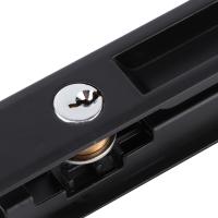 Cerradura De Puerta De Deslizamiento Para El Hogar Con Gancho De Cerradura Moderno Cerradura De Puerta Móvil Individual Y Doble Lado Para Caja De Bloqueo De Puerta - details 0