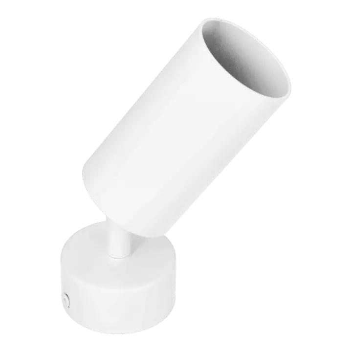 Jandei - Aplique De Techo Giratorio Orientable Para Bombilla GU10, Colores Blanco o Negro - Bombilla No Incluida, Incluye Kit de Fijación y Soporte - 1