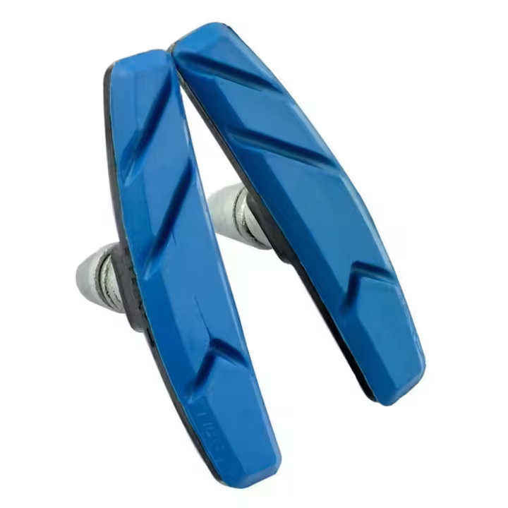 Par De Frenos De Bicicleta Silenciosos Y Duraderos Pads De Caucho Para Sillín Y Zapatillas Sistema V Brake Performance Larga Vida - 1