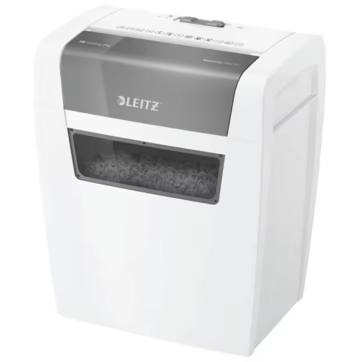 Leitz IQ Home Shredder, P4, 6 hojas, contenedor de 15 l - 1