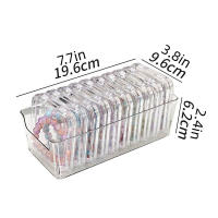 Caja De Almacenamiento Para Uñas Transparente Caja De Exhibición Hecha a Mano Para Joyería Collares Accesorios Y Pulseras Protegida Contra La Polvo - details 5