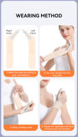 1PCS Protección De Juego De Dedos Delgado Y Ligero Guante De Apoyo Para Muñeca Antisalto Tendón Sheath Orthodontic Material De Tejido De Espalda - details 12
