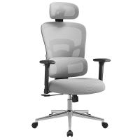 Silla Ergonómica de Oficina con Respaldo Alto de Malla - Soporte Lumbar Ajustable, Reposacabezas y Apoyabrazos 3D Ajustables, Ideal para Escritorio - details 0