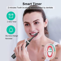 Cepillo De Dientes Eléctrico Sonic Con 8 Modos Limpieza Profunda Para Hombres Y Mujeres Adultos Carga USB YS01 - details 10
