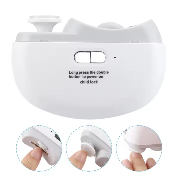 Tienda BIT Cortaúñas Eléctrico para niños y Adultos, herramientas de manicura, amoladora de uñas, plidor with - 1