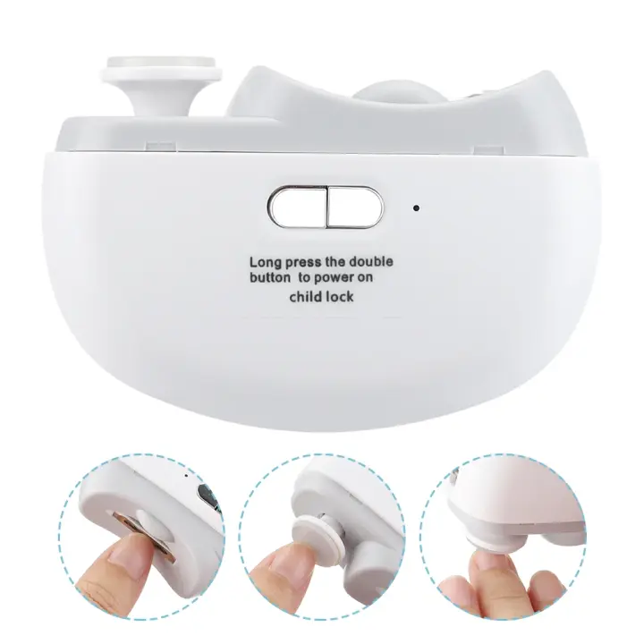 Tienda BIT Cortaúñas Eléctrico para niños y Adultos, herramientas de manicura, amoladora de uñas, plidor with - 1