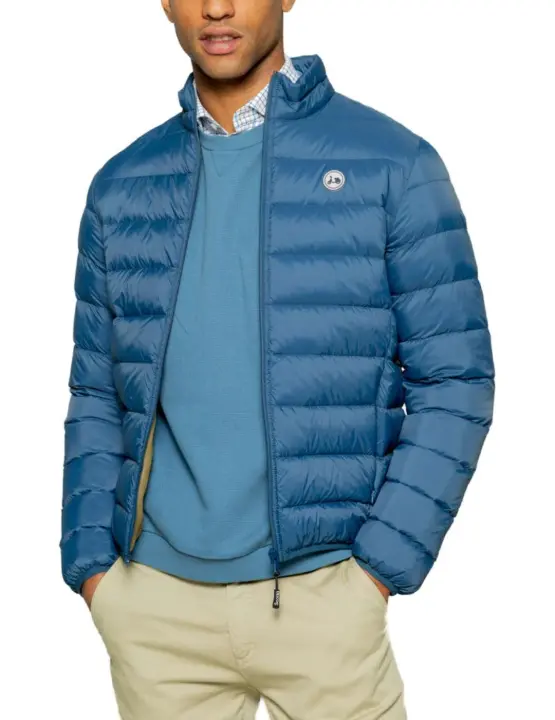 Chaqueta Scotta Classic azul sin capucha para hombre - 1