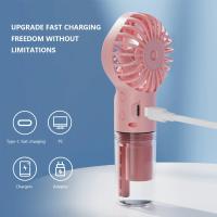 Mini Aire Acondicionado Portátil USB Recargable Humidificador De Niebla Enfriador Ventilador De Spraying Para El Hogar/Oficina/Dormitorio - details 7