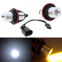 1Pc Lámpara LED Para Anillo De Ojo Ángel E39 E60 E87 X5 Luz Lateral Blanco Amarillo Material De Aluminio Aviación 12V Para Automóvil BMW - details 16