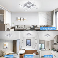 Lámpara De Techo Moderna IRALAN LED Con 3 Modos De Temperatura De Color Protección Para Los Ojos Instalación Fácil Para Habitaciones - details 1