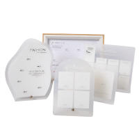 1Pcs Irregular Acrílico Art De Uñas Falsas Tablero De Exhibición Transparente Estante Para Mostrar Gel De Uñas Y Manicura - details 6