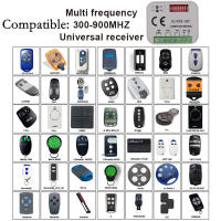 Receptor De Control Remoto Para Puerta De Garage Universal 2 CH Switch Multi-Frecuencia 300-900MHz Compatible Con Transmisor 433 868 MHz - details 1
