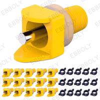 Dispensador De Agua Automático Para Pollos 10-50pcs Fácil Instalación Y No Propenso a Fugas Equipamiento De Cría De Pájaros Material Plástico - details 1