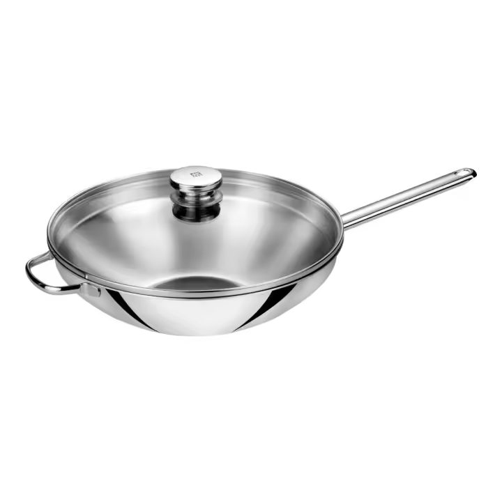 ZWILLING Plus Wok 32 cm, 18/10 Acero inoxidable - 1
