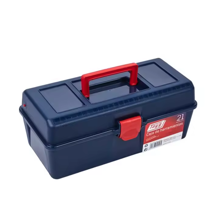 Caja de Herramientas de Plástico Tayg Nº21 - 310x160x130mm - 1