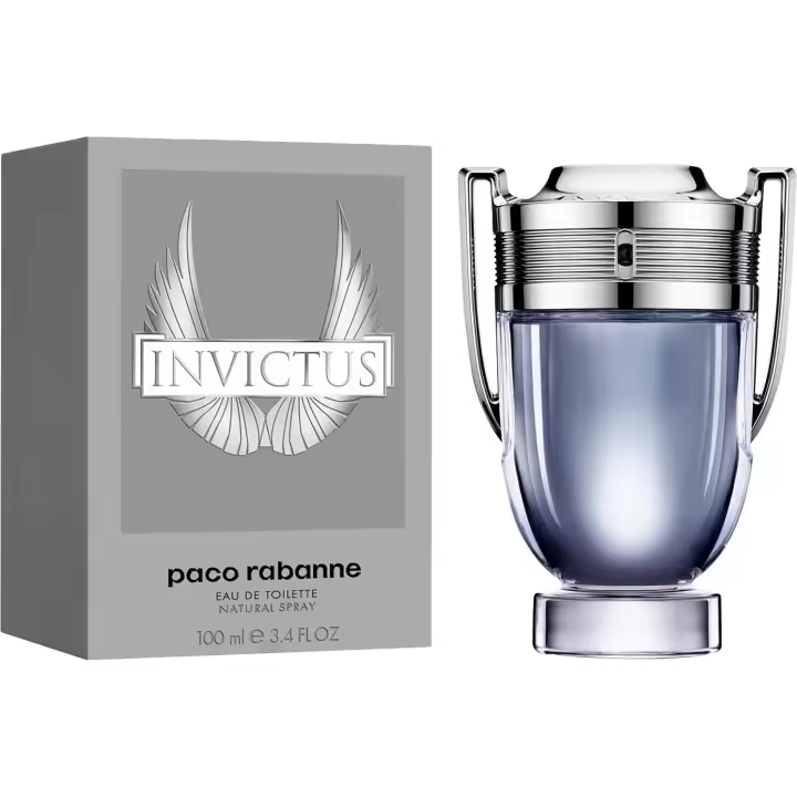 Paco Rabanne Invictus EDT 100 y 200 ml - Fragancia Masculina de Larga Duración para Hombres - 1
