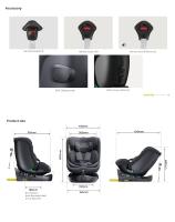 EU Children Store-Reecle Asiento de coche giratorio 360 para bebé con ISOFIX, asiento de seguridad universal para niños, asiento de coche para bebé, 40-150 cm aprox. 0-12 años - details 5