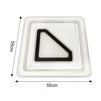 Hola LED Lámpara de Techo LED 160W 220V CCT 3000K-6500K Sin Parpadeo, Diseño Cuadrado - details 0