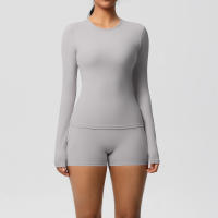 SSITO Traje Deportivo de Yoga para Mujer, 2 UDS., entrenamiento, ajuste Seco, transpirable, Top Deportivo de Alta elasticidad, pantalones de Yoga de Belte Alta para Mujer - details 27
