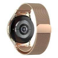 Correa De Acero Inoxidable Magnética Para Samsung Galaxy Watch4 5 6 7 Compatible Con Tamaños 40/44mm Classic 42/46/43/47mm Sin Brecha 20mm - details 8