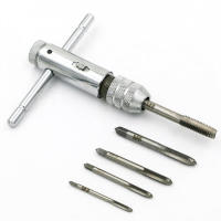 Sujetador De Abrazadera De Tornillo Con Mango Ajustable En Plata Para Herramientas De Jardín Y Bricolaje 5pcs M3-M8 3mm-8mm Tap De Hilo Métrico Tipo T - details 4