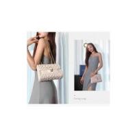 Bolso De Mano Para Mujer With Ondas Bolso De Mensajero Elegant Para Mujer,Bolso De Hombre Elegant Para Mujer,Bolso De Hombre Que Combina Con Todo Para Mujer,Bolso De Hombre Con Solapa De Cadena, corazón de melocotón, Nueva moda - details 8
