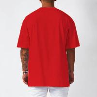 Camiseta De Correr Para Hombre Suelta Y Oversize Para Gimnasio Y Fitness Ropa De Entrenamiento Veraniega Con Mangas Cortas Y Secado Rápido - details 14