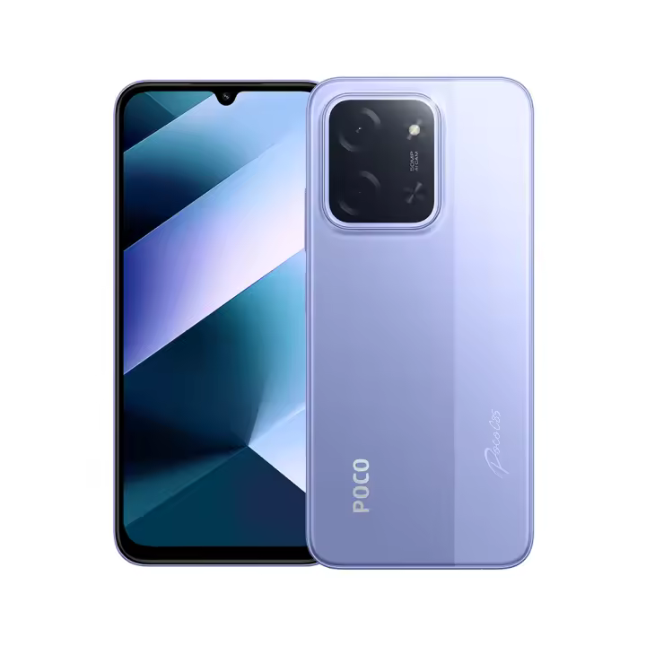 Teléfono Móvil POCO C85 Smartphone, 8GB+256GB, Pantalla inmersiva Dot Drop 6,9" 120 Hz, Batería masiva 6000 mAh (typ) con carga reversible, Cámara principal 50MP+frontal 8MP, MediaTek Helio G81-Ultra, IP64, HyperOS 2, Google Gemini - 1
