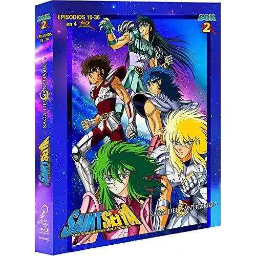 DVD FRAYONES SAINTSAIYA LOS CABALLEROS DEL ZODIACO - SAGA DEL SANTUARIO - 1