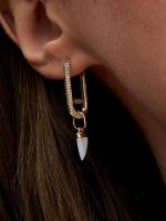 Pandora - Charm Colgante Mini de diente de Tiburón de Pandora ME - Baño de Oro de 14K - details 2