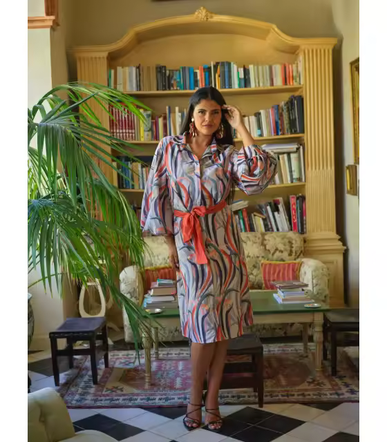 VESTIDO LARA RAMA KAHYRA Kahyra V2415B - 1