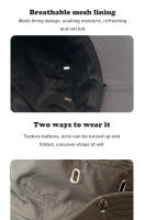 Gorro De Pesca Estilo Vaquero Dual Propósito Para Protección Solar Y Estilo Ideal Para Caminar Ciclar Y Playa Material De Poliéster Unisex - details 2
