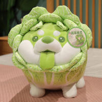 Juguete De Peluche Creativo En Forma De Brócoli Perro Suave Almohada Regalo Para Todas Las Edades Relleno De Algodón PP - details 5