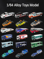 Modelo De Camión De Contenedor De Aleación De Metal a Escala 1:64 Con Articulaciones Móviles Y Función Retroceso Juguetes De Vehículos De Rescate Para Niños - details 0
