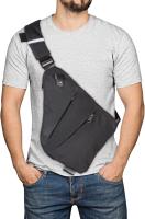 Bandolera, Cruzada al hombro, o la espalda por el pecho, mochila antirobo, para hombre y Mujer - details 3