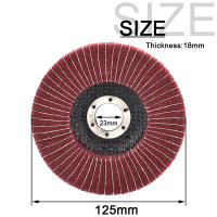 Discos De Pulido De Nylon Fibra 125mm 5 Pulgadas Para Metal Y Madera Rueda De Mezcla Rotativa Para Amoladora Angular - details 2